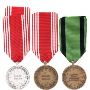 Congo Democratic Republic Lot of 3 Merits Medals 1970 - 1980