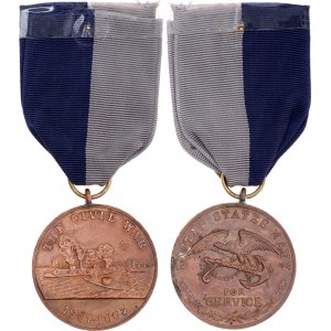 United States Navy Civil War Medal 1908