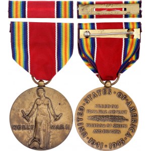 United States World War II Victory Medal 1945