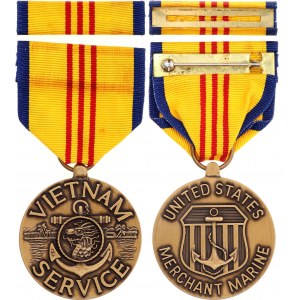 United States Merchant Marine Vietnam Service Medal 1968
