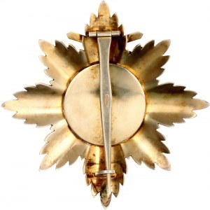 German States Oldenburg House & Merit Order of Peter Friedrich Ludwig Brest Star for Grand Cross with Swords 1838 Collectors Copy