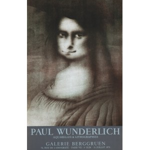 proj. Paul WUNDERLICH (1927-2010), Paul Wunderlich, Galerie Berggruen Tears, 1972