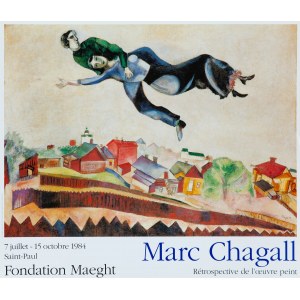 navrhl Marc CHAGALL (1887-1985), Marc Chagall, Fondation Maeght, 1984