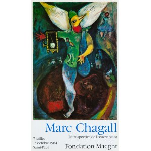 Chagall, Retrospective de l'ceuvre peint, Fondation Maeght, 1984
