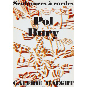 Pol Bury - Sculptures a Cordes, Galerie Maeght, 1970