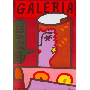 proj. Jan MŁODOŻENIEC (1929-2000), Galeria Rue Revue, 1977