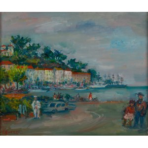 Jakub Zucker (1900 Radom - 1981 Nowy Jork), Porto San Stefano w Toskanii, 1967