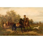 Ludwik Gędłek (1847 Kraków - 1904 Vienna), Rest of the Cossacks at the Well