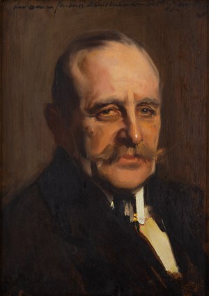 Konrad Krzyżanowski (1872 Krzemieńczuk - 1922 Warszawa), Portret Antoniego Eustachego Marylskiego-Łuszczewskiego, 1920-1921