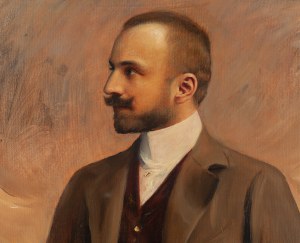 Bolesław Szańkowski (1873 Warszawa - 1953 Fischbach), Portret arystokraty