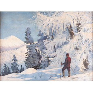 Georg Trautmann (1865 Breslau - 1935 Breslau), Pohľad na Sněžku