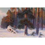 Wiktor Korecki (1890 Kamieniec Podolski - 1980 Milanówek near Warsaw), Road through the forest