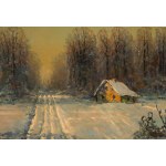 Wiktor Korecki (1890 Kamieniec Podolski - 1980 Milanówek bei Warschau), Winterlandschaft