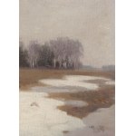 Teodor Ziomek (1874 Skierniewice - 1937 Varšava), Jarní tání sněhu