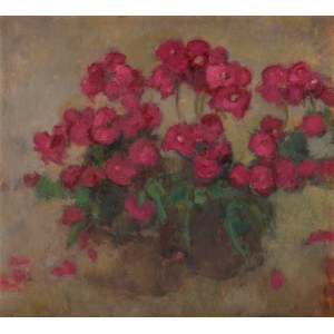 Alfons Karpiński (1875 Rozwadów bei Tarnobrzeg - 1961 Kraków), Blumen in einer Vase