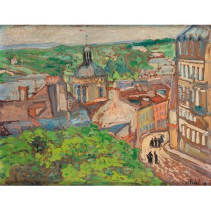 Jean (Jan Mirosław Peszke) Peske (1870 Gołta, Ukraina - 1949 Le Mans, Francja), Rue de la Coutellerie w Pontoise, 1912