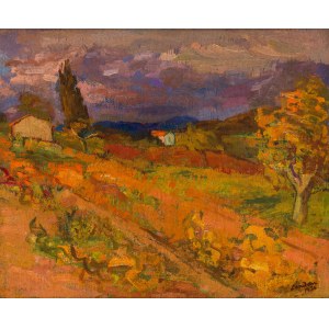 Zygmunt Landau (1898 Lodz - 1962 Tel Aviv), Provençalische Landschaft, 1936