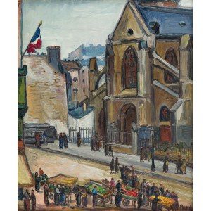 Jean (Jan Miroslaw Peszke) Peske (1870 Golta, Ukrajina - 1949 Le Mans, Francie), kostel Saint-Médard v Paříži
