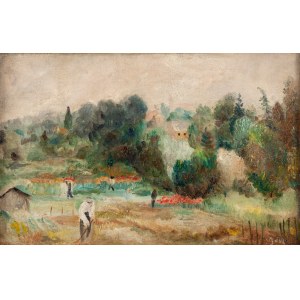 Wladyslaw Jahl (1886 Jaroslavl - 1953 Paříž), Krajina z Fontenay-aux-Roses, 1935