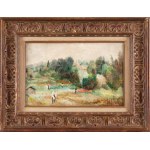 Wladyslaw Jahl (1886 Yaroslavl - 1953 Paris), Landscape from Fontenay-aux-Roses, 1935