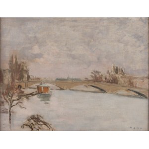 Benn Bencion Rabinowicz (1905 Bialystok - 1989 Paríž), Povodeň na Seine (Inondation de la Seine), 1982