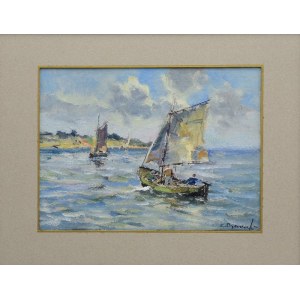 Eugeniusz DZIERŻENCKI (1905-1990), Sailboats