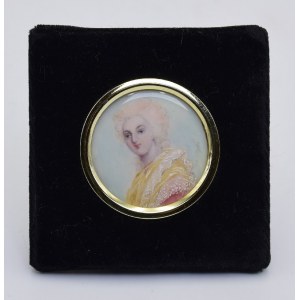 Malarz nieokreślony, XIX w., Maria Antonina - miniatura