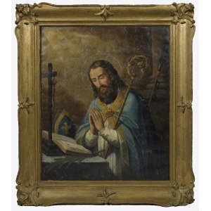 Malarz nieokreślony, ok. poł. XIX w., Święty Wojciech