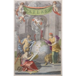 Joan BLAEU (1596-1673), Karta tytułowa „Atlas Maior …”