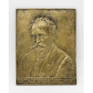 Kazimierz Mieczysław CHODZIŃSKI (1861-1921), Portraitplakette von Dr. Tadeusz Rutowski