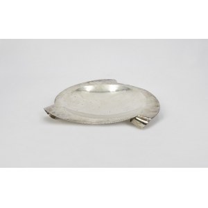 Henneberg Brothers Plated and Bronze Products Factory (active 1856-1939), Art déco three-slice platter