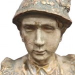Busta muže v klobouku, VDKB, Bechyně, Československo