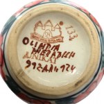 Unikatowy ręcznie malowany kubek Olimpia, Bolesławiec
