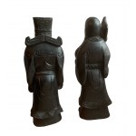 Holzfiguren von chinesischen Weisen