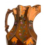 Ručně malovaný keramický džbán / smetánka ve stylu Jersey