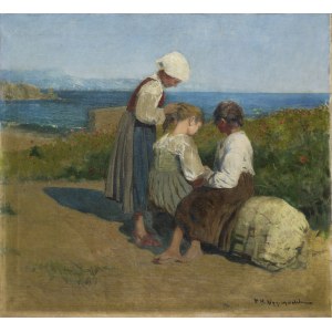 Felix Michal WYGRZYWALSKI, Girls braiding their hair