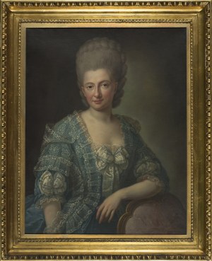Anna ROSINA LISIEWSKA, Portret Hrabiny Elisabeth Juliane Friederike von Baertling, 1774