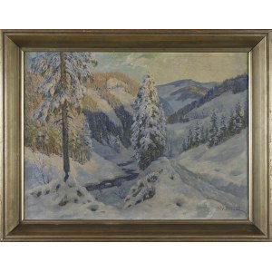 Richard KANT, Winter Mountain Landscape