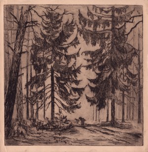 Wladyslaw ZAKRZEWSKI, In the forest