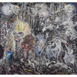 Zdzisław LACHUR (1920-2007), Z cyklu: Judaica, 1989