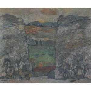 Jan ŚWIDERSKI (1913-2004), Landscape from Krakow