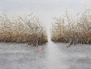 Krzysztof KIWERSKI (ur. 1948), Perspektywa mgłą zakryta II, 2019