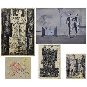 Janusz WYSOCKI (1937-2017), Set of 5 works