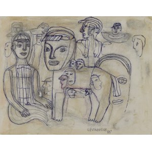 Leon LEVKOVITCH (b. 1936), Character sketches, 1985