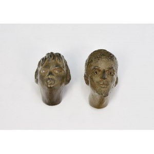Zdzislaw BELINA (1925-2015), Pair of heads - a man and a woman