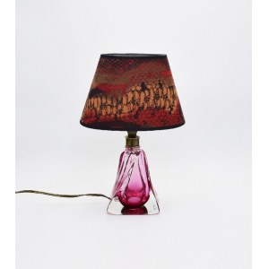 Lampada con paralume coordinato