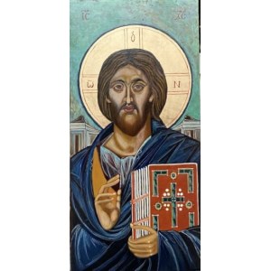 Jadwiga Kuźnicka-Kucharz, Pantokrator (wizerunek Chrystusa Synajskiego)