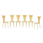 Umberto Mascagni Dining table and set of six chairs