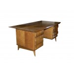 MELCHIORRE BEGA (ATTRIBUITO) Caselle di Crevalcore, 1898 - Milano, 1976 Wood desk