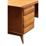 MELCHIORRE BEGA (ATTRIBUITO) Caselle di Crevalcore, 1898 - Milano, 1976 Wood desk